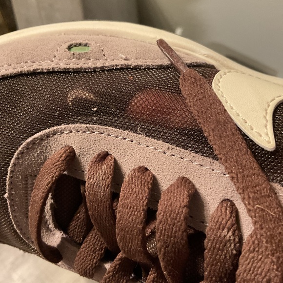 Nike Brown and Cream Women's Sneakers - Picture 2 of 6